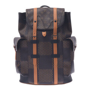 Louis Vuitton Damier Giant Christopher NIGO Brown Backpack Daypack